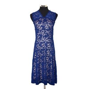 Navy Lace Dress